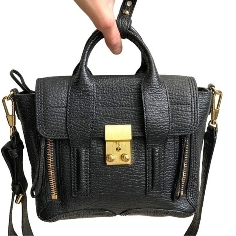 3.1 Phillip Lim Mini Pashli Leather Satchel guaranteed authentic